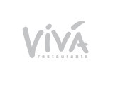 Viva Restaurant Logo, grey