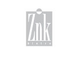 Znk Restaurant Logo, grey